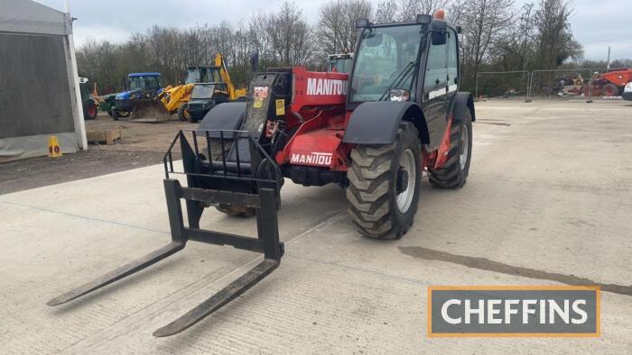 Manitou MLT 731 Telehandler Reg. No. EU05 XAG Ser. No. 209982 C/C: 84295199