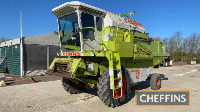 Claas 76 Dominator Combine Harvester C/C: 84335100