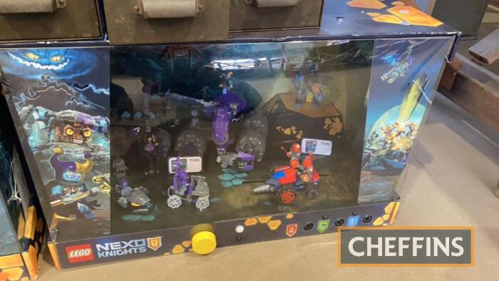 Lego Nexo Knights shop display motion activated Vintage sale