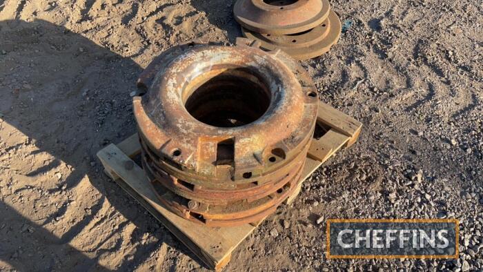 Set of 6 wheel weights for Ford 6600