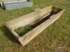 Double concrete water trough