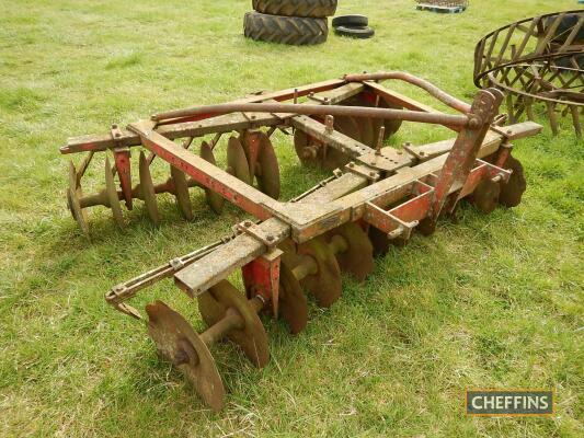 Massey Ferguson trailed disc harrows (approximately 10ft)