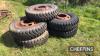 7no. 20ins 10stud lorry wheels and tyres