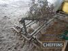 Chain harrow and 3pt linkage frame