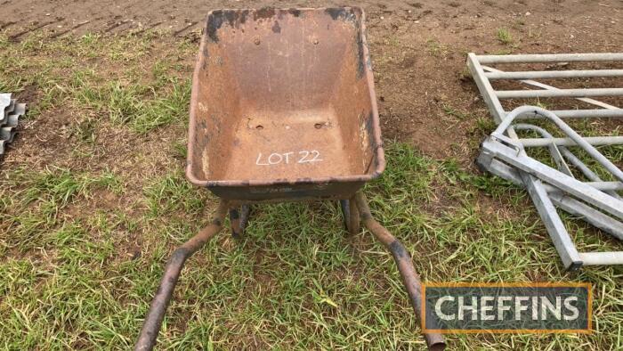 Progress wheel barrow, 41ins x 31ins