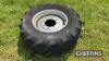 Manitou 17.5LR24 wheel and tyre