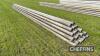 20no. Wright Rain 4in x 9m irrigation pipes