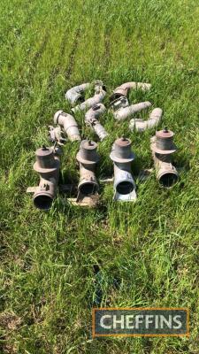 Qty irrigation pipe fittings