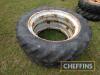 Pr. 13.6R38 Goodyear rear wheels and tyres with Ford 1000 Series rims