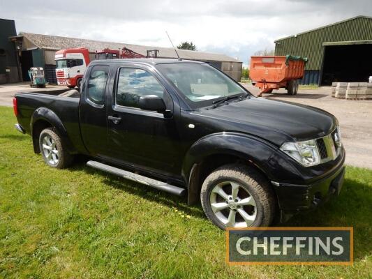 2006 NISSAN Navara SE diesel 4x4 Fitted with alloys, side steps and tow bar Reg. No. WU56 KYA Serial No. VSKBVND40U0129740 Mileage: 124,636 FDR: 14/09/2006