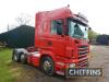 2013 SCANIA R420 6x2 TRACTOR UNIT Fitted with light weight mid-lift axle, alloys, single line tipping gear and MOT until October 2021. Vendor reports an engine fault but it does run and drive Reg. No. PF62 NHL Serial No. YS2RGX20005305407 Mileage: 844,074