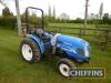 2011 NEW HOLLAND Boomer 30 4wd COMPACT TRACTOR Fitted with rear linkage and rollbar on 11.2-24 rear and 7-14 front wheels and tyres Serial No. 2107012818 Hours: 735