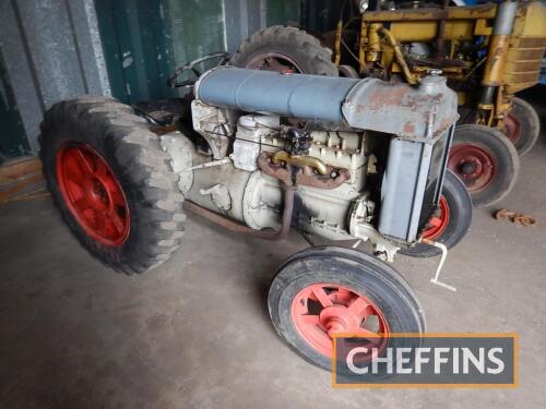 1927 FORDSON Model F 4cylinder petrol TRACTOR A Running example with magneto drive on 11.25-24 Dunlop rear and 6.00-16 front wheels and tyres Serial No. 648387