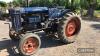 FORDSON E27N 4cylinder petrol/paraffin TRACTOR Fitted with high top gear, linkage and drawbar Reg. No. PVN 843 (expired) Serial No. 1169107