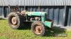 FORDSON Super Major 4cylinder diesel TRACTOR Fitted with 4wd front axle and rear winch