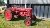 McCORMICK Farmall H 4cylinder Petrol/paraffin TRACTOR A UK tractor from new with history know and only 2 owners Serial No. FBH2767X