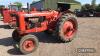 1950 NUFFIELD M4 4cylinder petrol/paraffin TRACTOR A late model fitted with good tinwork on 12.4-36 rear and 5.50-16 front wheels and tyres Reg. No. RBH 782M Serial No. NT15307