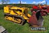 INTERNATIONAL B-100 Drott 4cylinder diesel CRAWLER LOADER TRACTOR Fitted with 4in1 bucket, on 12ins tracks. Offered for sale with copy of a service manual