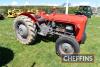 MASSEY FERGUSON 35 3cylinder diesel TRACTOR Serial No. SNDY/6941 Fitted with rear linkage and PTO, on 6.00-16 front wheels and tyres