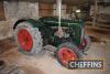 FORDSON Standard N petrol/paraffin 4cylinder TRACTOR Reg. No. GRL 235 A wide wing version on Dunlop 11.25-28 cross pattern wheels and tyres, fitted with toolbox and pulley wheel