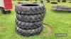 4no. 12.4x32 tyres