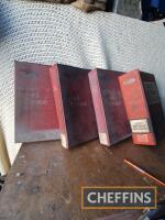 Ford D-Series service volumes 1-3, including Quick Reference Catalogues (4)