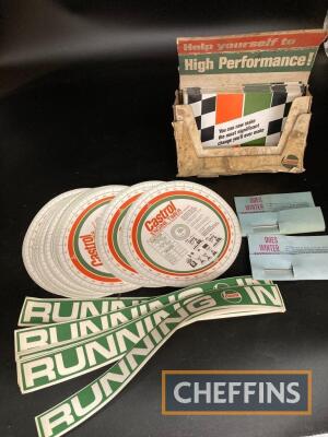 Qty Castrol ephemera