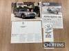Aston Martin DB5 flyers, including James Bond car, together with DB6 road test by Innes Ireland