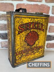 Shell lubricating 1gallon motoring tin