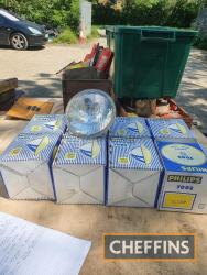 Phillips 7002 sealed beam headlight units NOS (8)