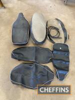 Triumph seat units (2), together with 3 new covers and 1 used (6)