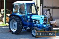 1980 FORD 6600 6cylinder diesel TRACTOR Reg. No. SWC 131W Serial No. 511273 Fitted with refurbished cab, Dual Power, PAS, PUH, front slab weights and working radio. Cosmetically restored by Does, Fulbourn. Showing 5,205 hours. On Kleber 340/85R38 rear and