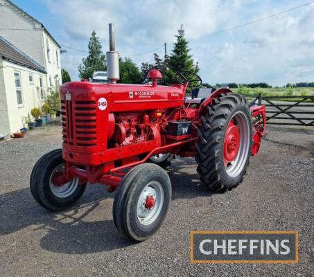 1959 INTERNATIONAL B-450 4cylinder diesel TRACTOR Reg. No. 669 XVA Serial No. 2947 The tractor was manufactured at either Bradford or the Doncaster factory in 1959. The tractor has had a comprehensive rebuild rebuild to include full engine rebuild and 4 n