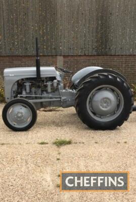 FERGUSON TE-20 3cylinder diesel TRACTOR Fitted with Perkins P3 engine and pick-up hitch and stated by the vendor to start and run well