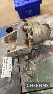 Fordson Hydraulic Pump 
<br/>UNRESERVED LOT