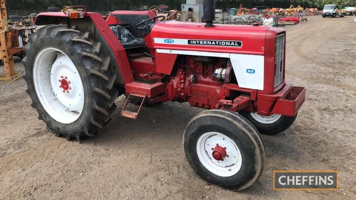 1978 INTERNATIONAL 475 4cylinder diesel TRACTOR Reg. No. DBR 625S Serial No. 7642 An older restoration, complete with original operators manual