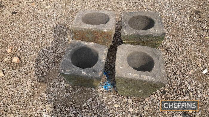 4no. stone troughs