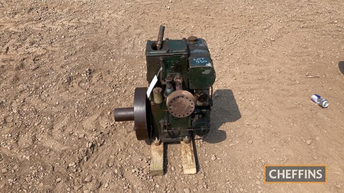 10ins 1 1/2hp Lister petrol stationary engine (non-runner)