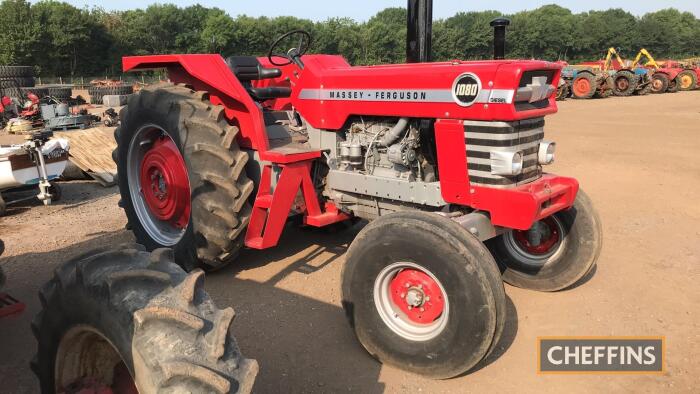 MASSEY FERGUSON 1080 2wd TRACTOR Serial No. M67015