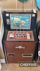 Super Mark Carlo three-reel floor-standing fruit machine, for restoration