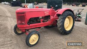 MASSEY HARRIS 101 Junior 4cylinder petrol TRACTOR An original UK import that is stated to be an earlier restoration