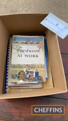 Early Fordson tractor books (10)