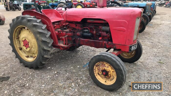 1963 DAVID BROWN 990 Implematic 4cylinder diesel TRACTOR Reg. No. 863 ERP Serial No. F903483 For restoration