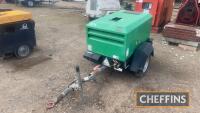 2007 Ingersoll Rand compressor
<br/>Serial No. SCZ720FXX7Y122077