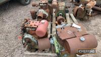 Pallet of stationary engines