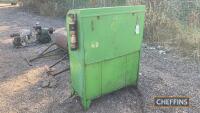 3no. pump vintage oil cabinet