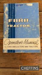 Ford 2000 and 3000 operators' manual