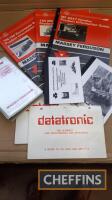 Massey Ferguson, qty of product information guides for 185MB baler, 185 and 190 baler, 8937 handler, MT AG AVT guide etc.