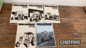 International 2350, 3400, 2500 tractor brochures (5)