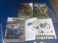 Qty auction catalogues, including the Ivan Maugler sale and The Ivel tractor at Cheffins